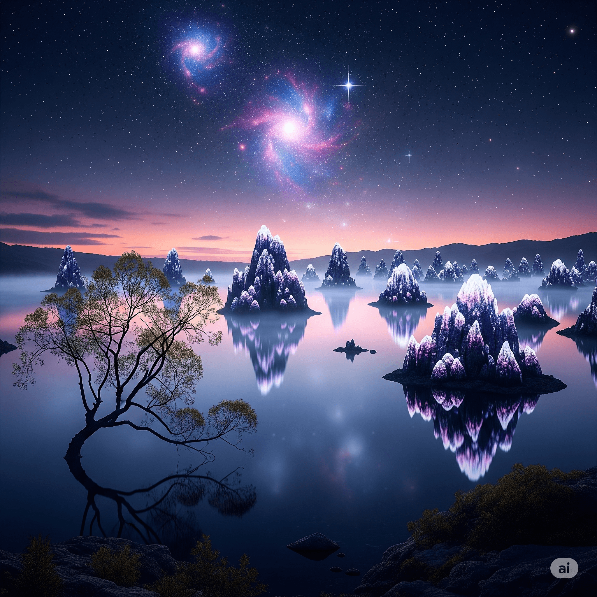 Mnemosyne's Dream-Lakes: The Waters of Unforgetting background